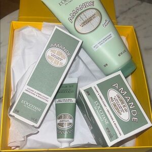 L’Occitane ALMOND BODY CARE COLLECTION Holiday Exclusive